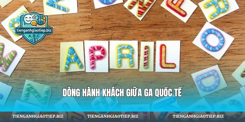 Dòng hành khách giữa ga quốc tế