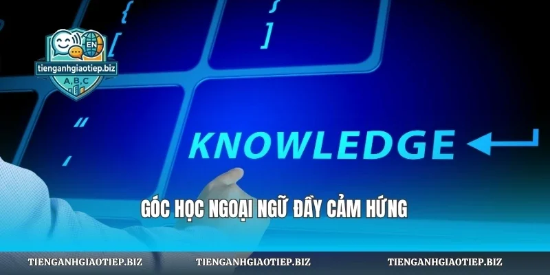 Góc học ngoại ngữ đầy cảm hứng