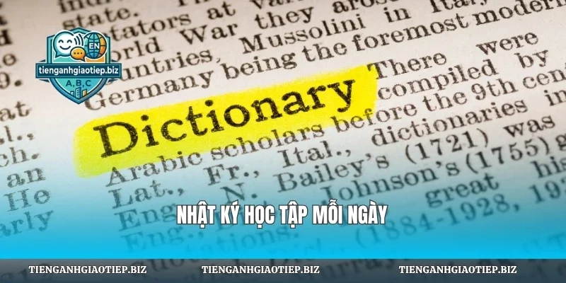 Nhật ký học tập mỗi ngày