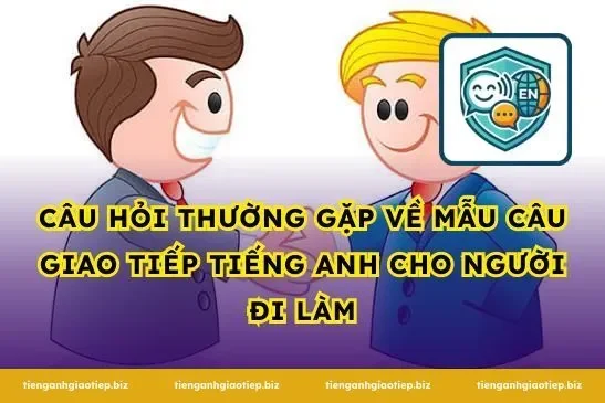 Câu hỏi thường gặp về mẫu câu giao tiếp tiếng Anh cho người đi làm